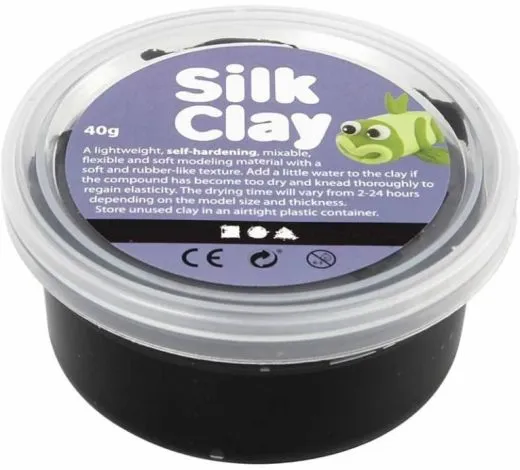 Silk Clay 40g schwarz