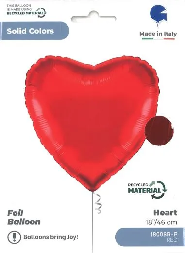 Folienherz red 46cm