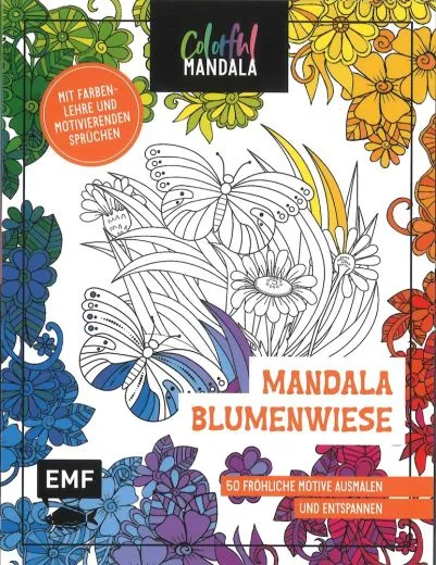 Colorful Mandala - Mandala Blumenwiese