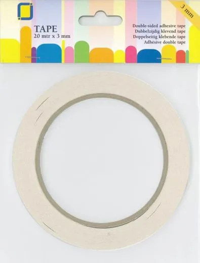 Paper Tape doppelseitiges Klebeband 3mm 20m