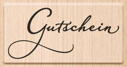 Stempel „Gutschein“