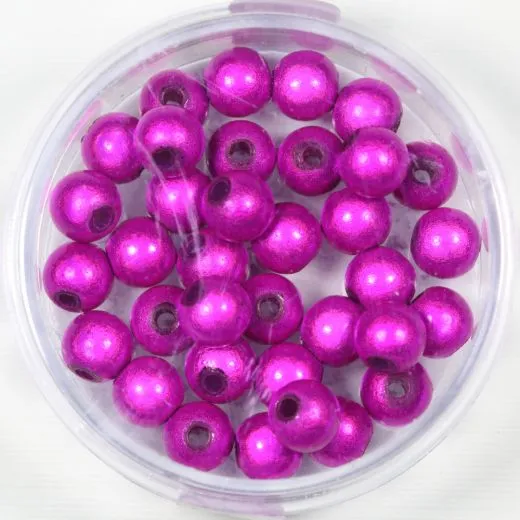 Pracht Miracle Beads fuchsia 6mm 35 St.