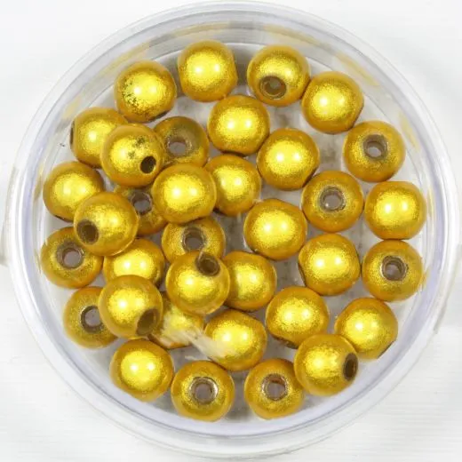 Pracht Miracle Beads gelb 6mm 35 St.