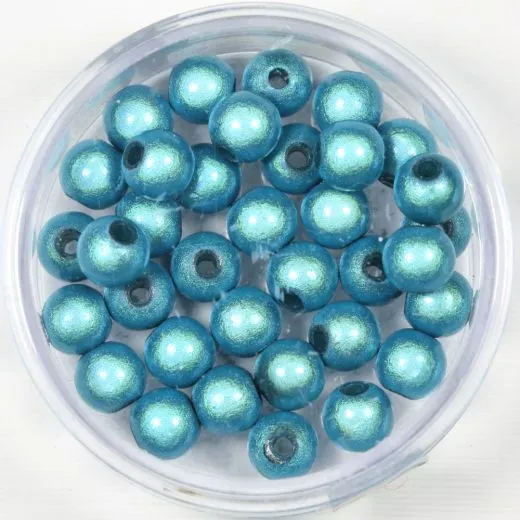 Pracht Miracle Beads t�rkis 6mm 35 St.