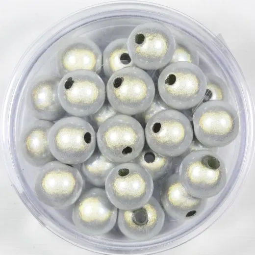 Pracht Miracle Beads wei� 8mm 25 St.