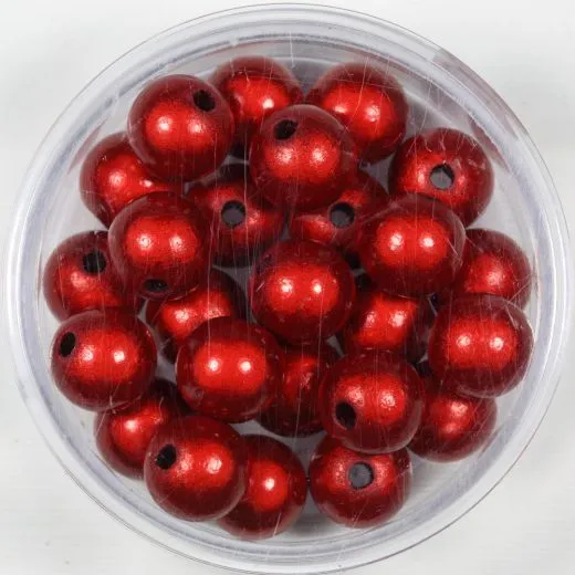 Pracht Miracle Beads rot 8mm 25 St.