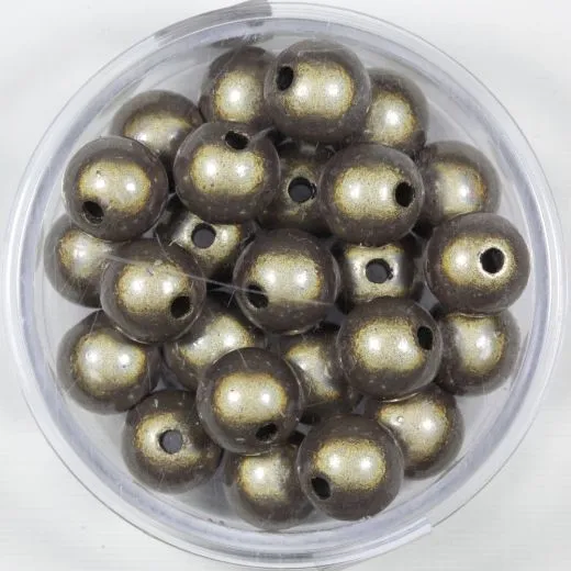 Pracht Miracle Beads grau 8mm 25 St.