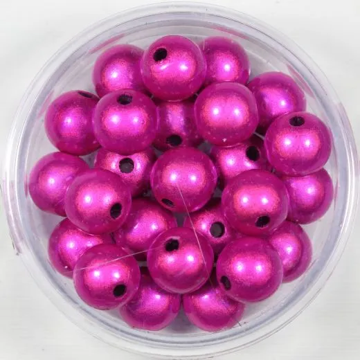 Pracht Miracle Beads fuchsia 8mm 25 St.