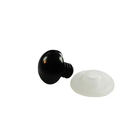 Sicherheitsaugen 12mm schwarz 100 St�ck