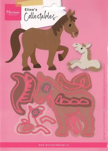 Marianne Design Elines Collectables - Horses