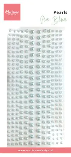 Decoration Pearls - ice blue 300 St�ck selbstklebend