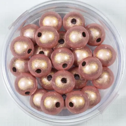 Pracht Miracle Beads hellrosa 8mm 25 St.