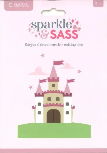 Crafters Companion Sparkle and sass Metal Die Set Fairyland Dream Castle