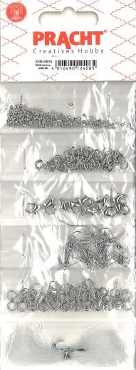 Metallzubeh�r platin Starter-Set