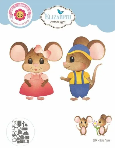 Elizabeth Craft Design Meet the Mice Dies - Little Mouse