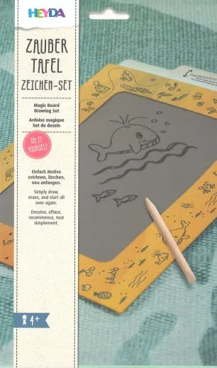 Heyda Zaubertafel Zeichen-Set 230�190 mm