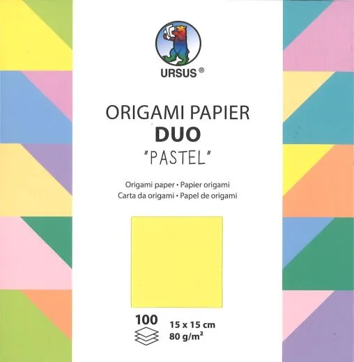 Origami Papier Duo pastell