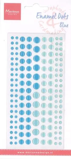 Decoration Enamel Dots - Duotone blue 198 St�ck selbstklebend