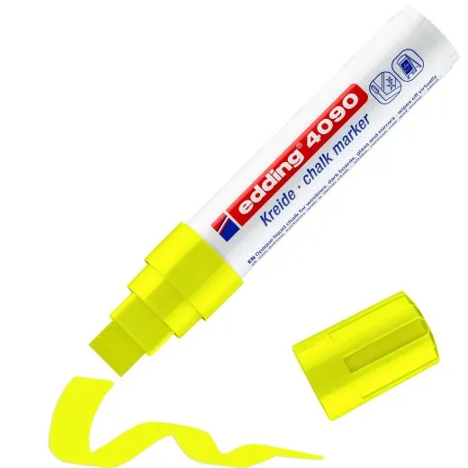 Edding 4090 window marker 4-15mm neongelb