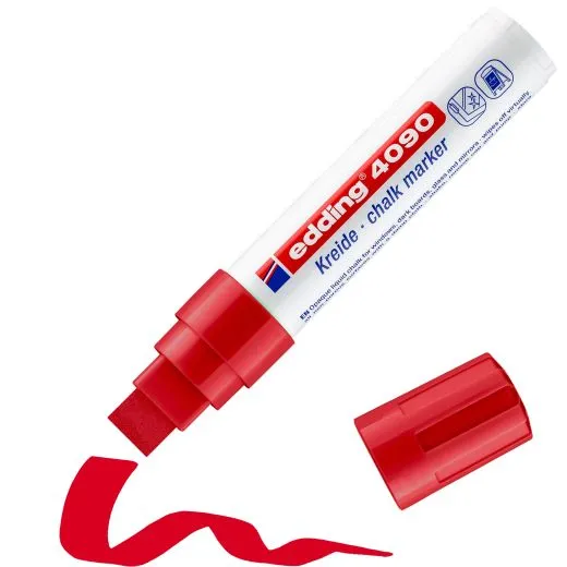 Edding 4090 window marker 4-15mm rot
