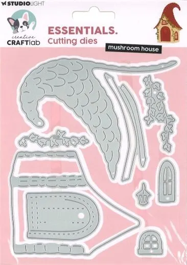 StudioLight Creative Craft Lab Essentials - Cutting dies Mushroom House