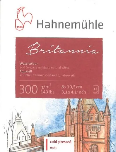 Hahnem�hle Miniblock Britannia Watercolour