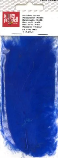 Marabu-Federn 10cm 10 St�ck blau