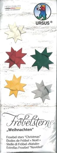 Streifen f. Fr�belsterne Weihnachten 1,5cm x 50cm