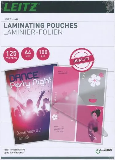100 Laminierfolien A4 125 microns