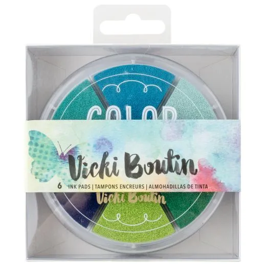 icki Boutin Mixed Media Ink Pads Cool (6pcs)
