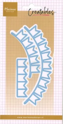 Marianne Design Creatables - Flag Banner