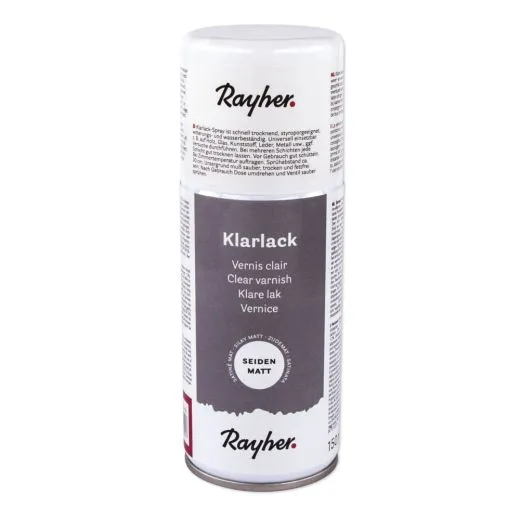 Rayher Klarlack Dose 150ml seidenmatt