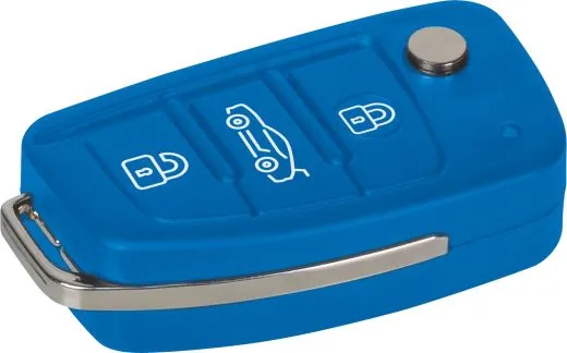 Radiergummi Car key Colour Code 3D azur