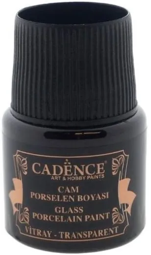 Cadence Glas- und Porzellanfarbe Buntglas 45ml - bordeaux