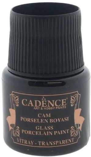 Cadence Glas- und Porzellanfarbe Buntglas 45ml - braun