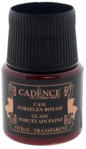Cadence Glas- und Porzellanfarbe Buntglas 45ml - orange
