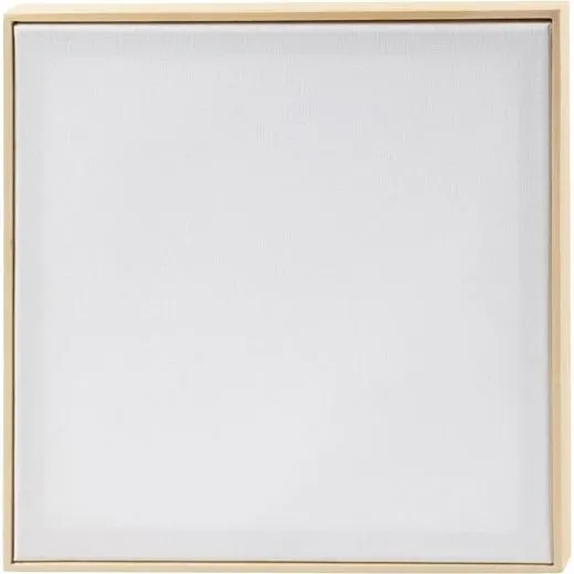 Malplatte mit Rahmen 31,2cm x 31,2cm x 2,3cm