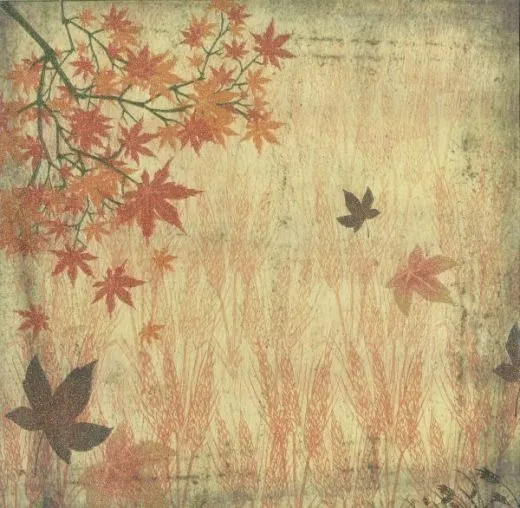 Premium Glitter Scrapbook paper Herbst 50