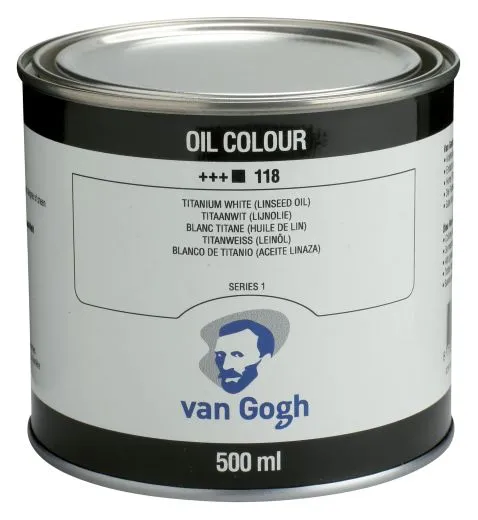 Van Gogh �lfarbe 500ml titanweiss (Lein�l)