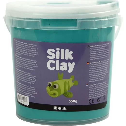 Silk Clay 650g gr�n