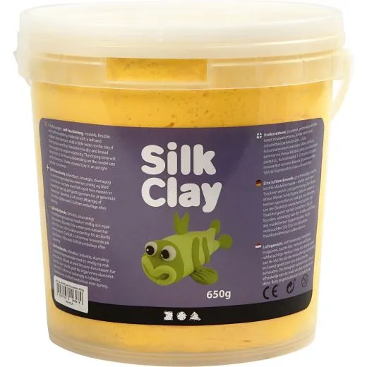 Silk Clay 650g gelb