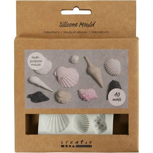 Silikon-Gie�form Schneckenmuscheln und Muscheln
