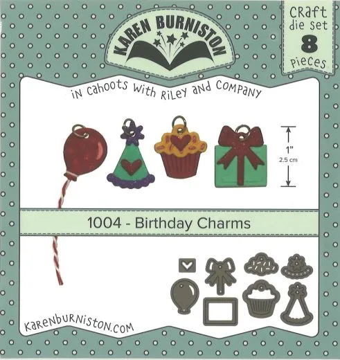 KB Riley Dies - Birthday Charms
