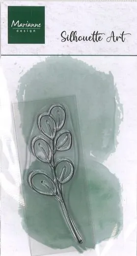 Marianne Design Clear Stamps Silhouette Art - Eukalyptus Zweig