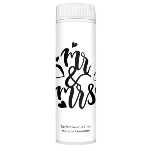 Pustefix Seifenblasen Hochzeit - Mr & Mrs