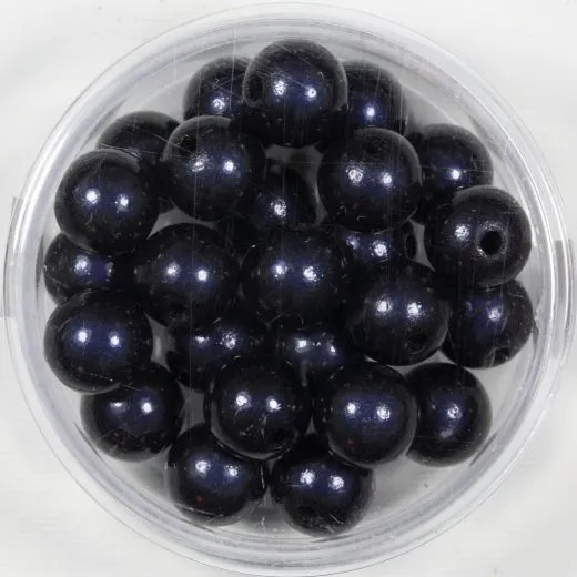 Pracht Miracle Beads schwarz 8mm 25 St.