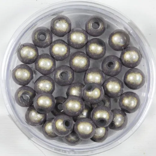 Pracht Miracle Beads grau 6mm 35 St.