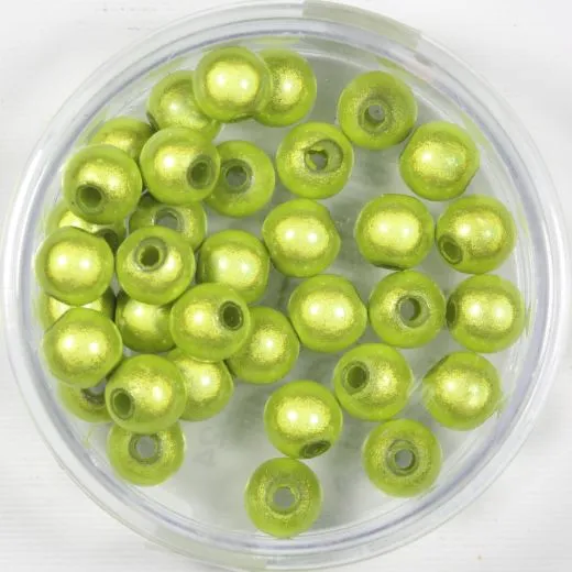 Pracht Miracle Beads kiwi 6mm 35 St.