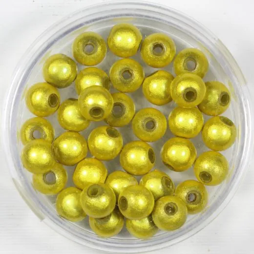 Pracht Miracle Beads hellgelb 6mm 35 St.