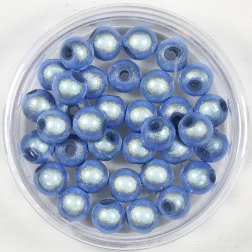 Pracht Miracle Beads hellblau 6mm 35 St.